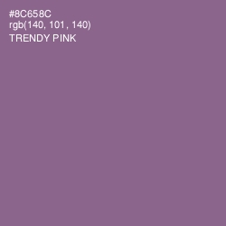 #8C658C - Trendy Pink Color Image
